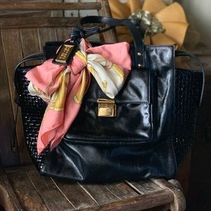 Badgley Mischka Black Handbag